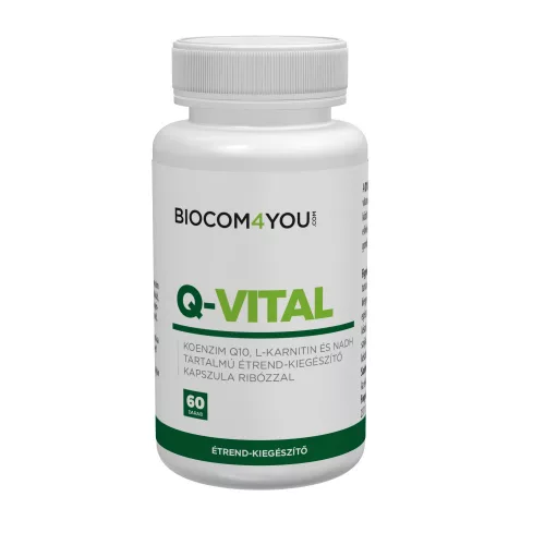 Biocom q-vital (cardio health) kapszula 60db - bio és natúr kozmetikumok