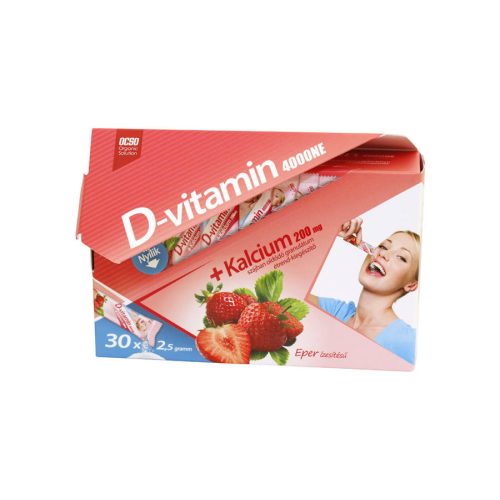 OCSO D vitamin 4000 NE + Kalcium 200 mg  granulátum  30x2,5gr