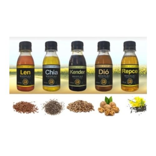 Vita Crystal Omega3 Top List Natural Oil Collection 5x100ml