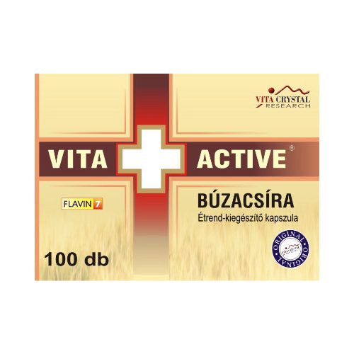 Vita Crystal Vita+Active Búzacsíra kapszula 100db