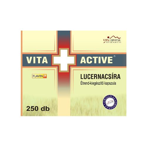 Vita Crystal Vita+Active Lucernacsíra kapszula 250db