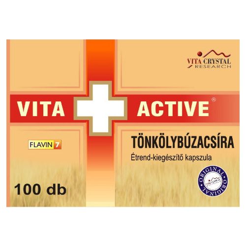 Vita Crystal Vita+Active Tönkölybúzacsíra kapszula 100db