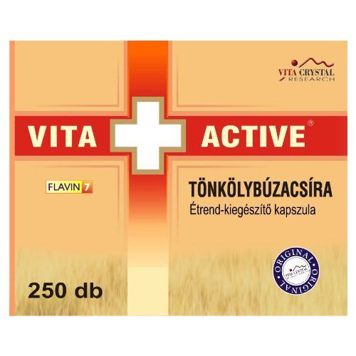 Vita Crystal Vita+Active Tönkölybúzacsíra kapszula 250db