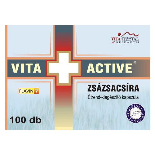 Vita Crystal Vita+Active Zsázsacsíra kapszula 100db