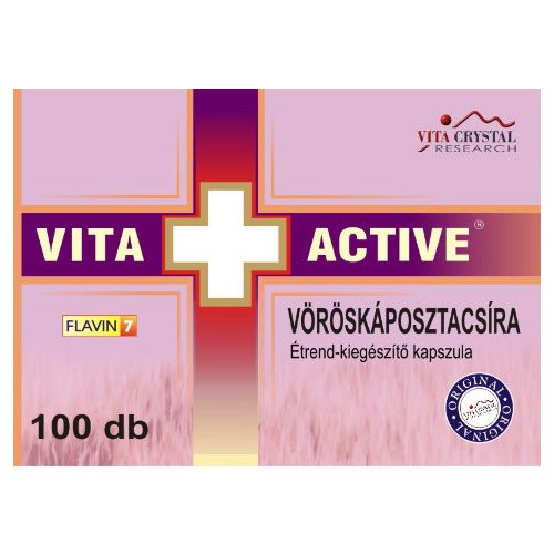 Vita Crystal Vita+Active Vöröskáposztacsíra kapszula 100db