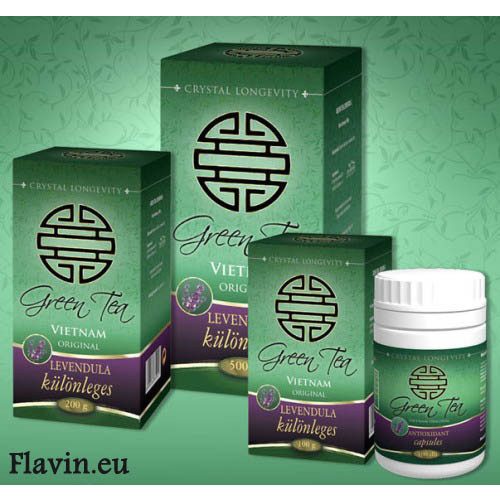 Vita Crystal Green Tea levendula 100g