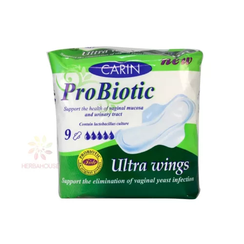Carin szárnyas betét probiotikus 9db - bio és natúr kozmetikumok