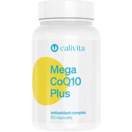 Calivita mega coq10 plus kapszula megadózisú koenzim-q10 antioxidánsokkal 60db - bio és vegán étrendkiegészítők