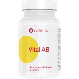 Calivita vital ab tabletta multivitamin ab-vércsoportúaknak 90db - bio és vegán étrendkiegészítők