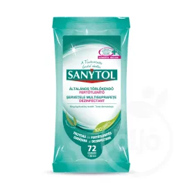 Sanytol fertőtlenítő törlőkendő 36 db - bio és natúr tisztítószerek