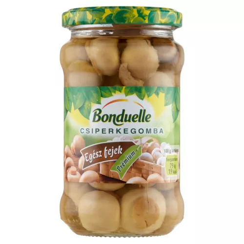 Bonduelle prémium egész gomba üveges 314 ml