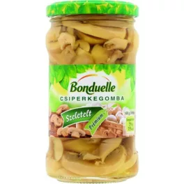 Bonduelle prémium csiperkegomba szeletelt üveges 314 ml