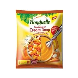   Bonduelle vapeur sütőtökös krémleves zöldségkeverék 400 g