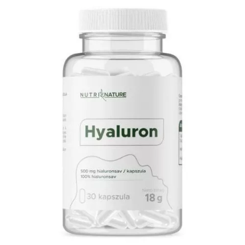 Nutri nature hyaluron 500mg 30db kapszula