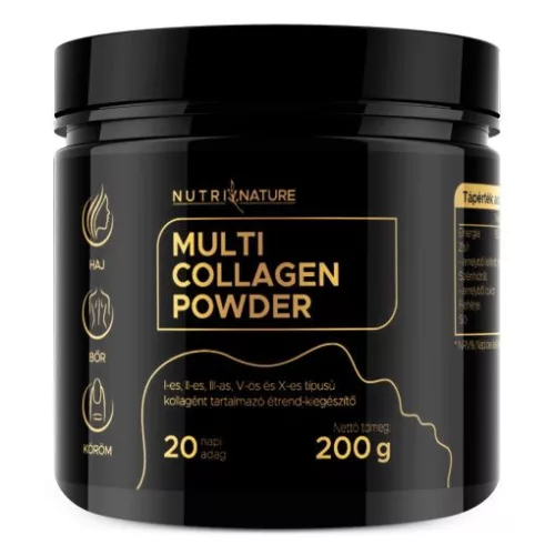 Nutri nature multi kollagén por 200g natúr