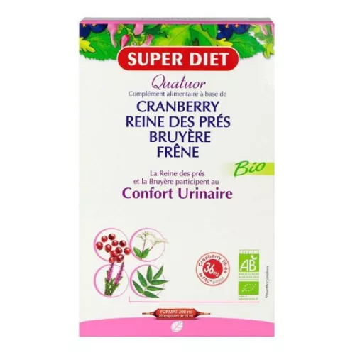 Superdiet comfort urinaire - a hugyutak egészségéért vegán ampulla 20x15ml 300 ml