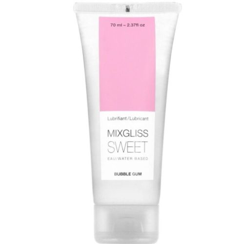 Mixgliss Sweet Bubble Gum - vízbázisú síkosító - rágó (70ml)