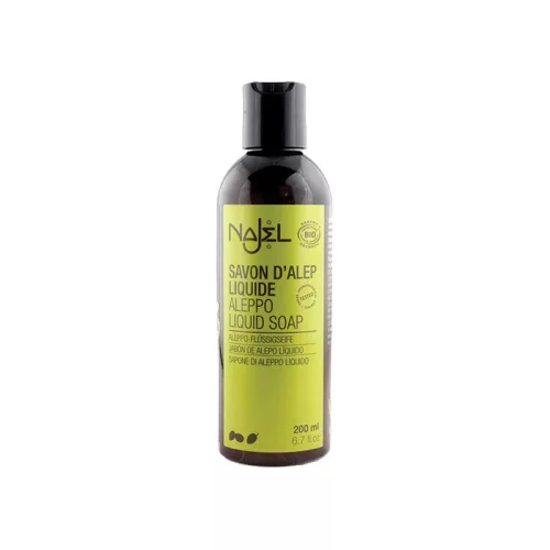 Najel bio folyékony szíriai színszappan 200 ml - bio és natúr kozmetikumok