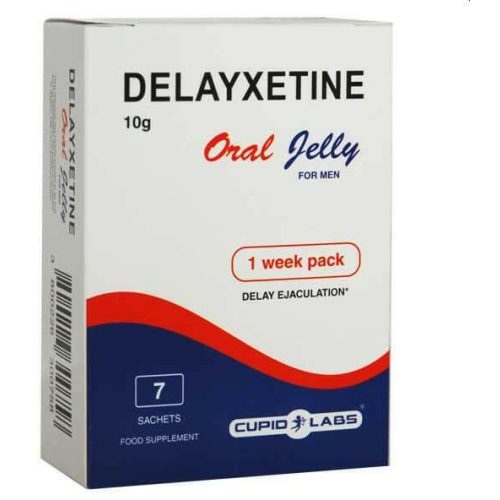 Delayxetine - étrendkiegészítő zselé férfiaknak (7 tasak)