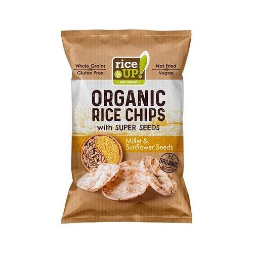 Rice Up bio köles & napraforgó chips 25 g