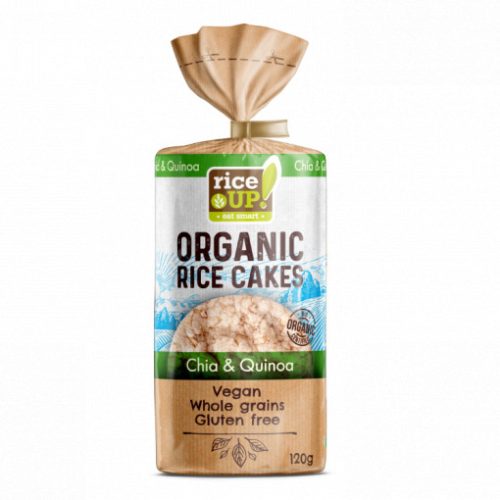 Rice Up bio szelet chia mag&quinoa 120 g