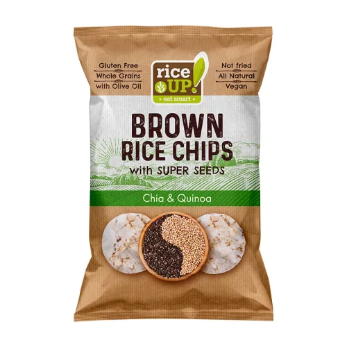 Rice up chips chia & quinoa 60g