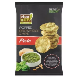 Rice Up chips pesto ízű 60 g - bio és új hullámos étkezés