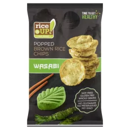Rice Up chips wasabi ízű 60 g - bio és új hullámos étkezés