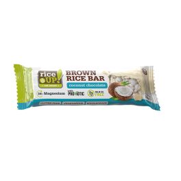 Rice Up szelet fehércsokis kókuszos 18 g - bio és új hullámos étkezés