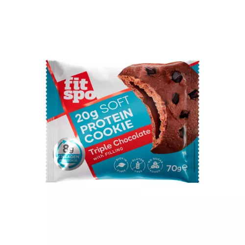 Fitspo protein süti 20g protein, 8g kollagén tripla csoki ízesítéssel 70 g