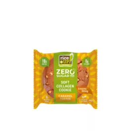 Rice Up zero kollagén, protein keksz karamell ízű 60 g