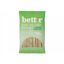 Bettr bio zab pálcika kovásszal bazsalikom&oregánó 50 g - bio és új hullámos étkezés