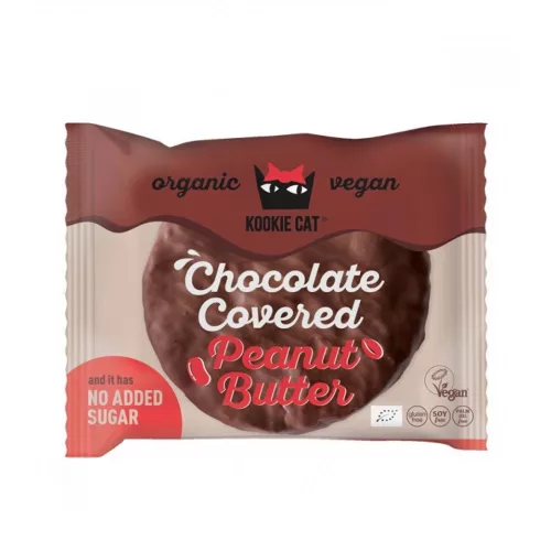 Kookie cat mogy.vajas keksz csokiba mártva bio50g - bio és új hullámos étkezés