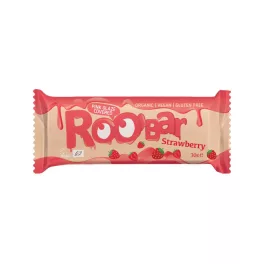 Roobar bio pink mázzal bevont epres szelet 30g