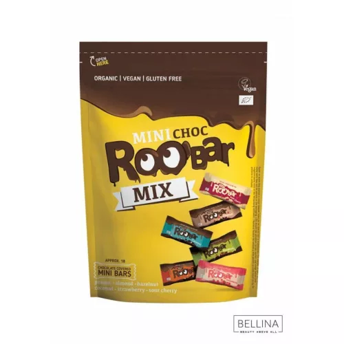 Roobar bio mini choco nyers szelet válogatás 180 g