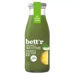 Bett'r bio smoothie ananász-aloe-menta 250 ml