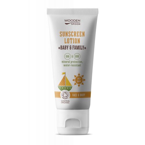 Wooden Spoon bio naptej és testápoló spf 30 100 ml