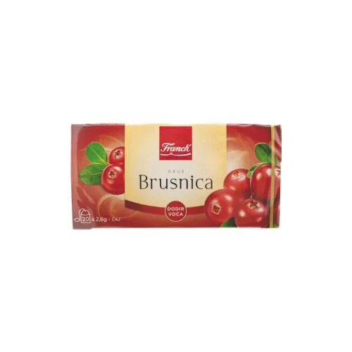 Franck tea vörös áfonya 20x2,75g 52 g