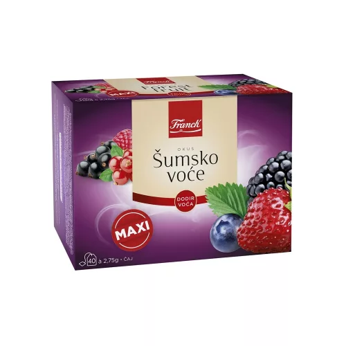 Franck tea erdei gyümölcs maxi 40x2,75g 110 g