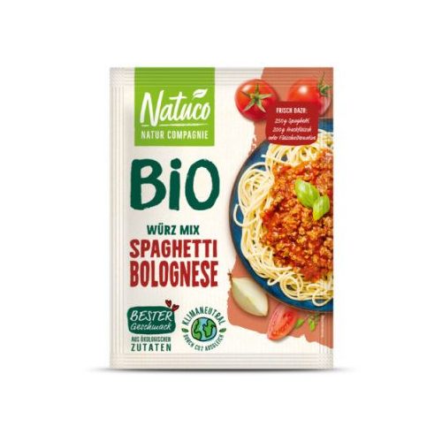 Natuco bio bolognai spaghetti alap 36 g