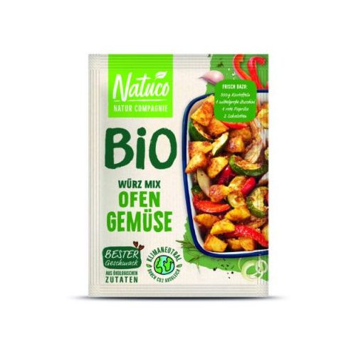 Natuco bio sütőben sült zöldség fűszerkeverék alap 34 g