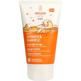 Weleda kids 2in1 gyümölcsös narancs tusfürdő és sampon 150 ml - bio és natúr kozmetikumok