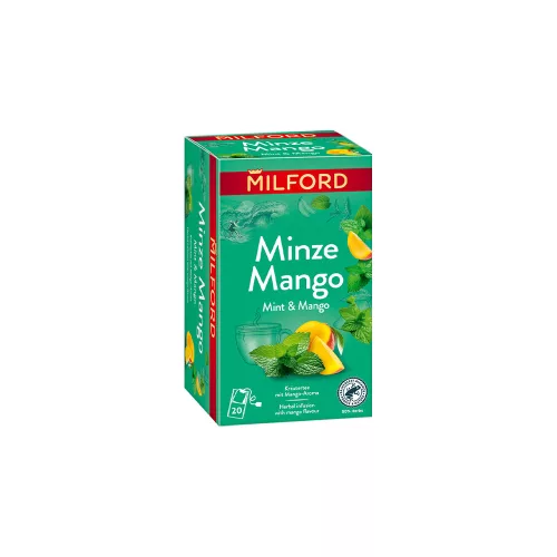 Milford borsmenta-mangó ízű gyümölcstea 20x1,75g 35 g