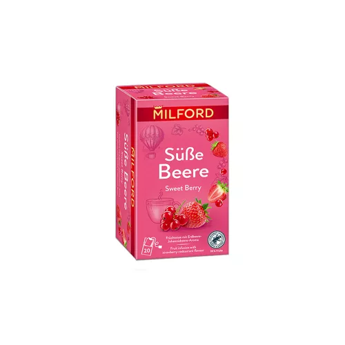 Milford földieper-ribizli ízű gyümölcstea 20x2g 40 g