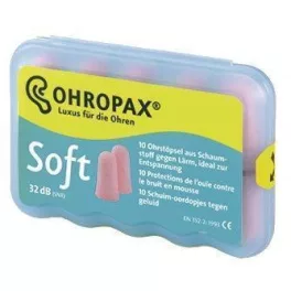 Ohropax soft füldugó 10 db - bio és natúr kozmetikumok