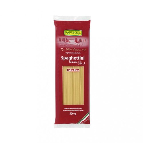 Rapunzel Spagetti durumdarás extra vékony BIO 500g