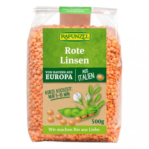 Rapunzel Vörös lencse BIO 500g