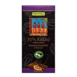 Rapunzel bio keserűcsokoládé 70% 80 g - bio és új hullámos étkezés