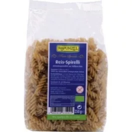 Rapunzel bio rizstészta spirál teljes kiőrlésű gluténmentes 250 g - bio és új hullámos étkezés