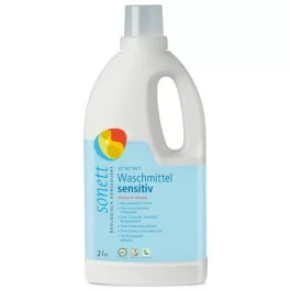Sonett mosószer folyékony-szenzitív 2 l - bio és natúr tisztítószerek
